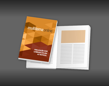 Publica&ccedil;&atilde;o com Miolo Cosido A5 Vertical