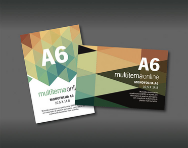 Monofolha / Flyer A6