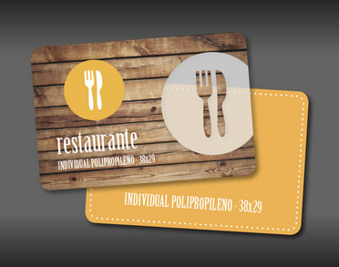 Individual em Polipropileno 38x29