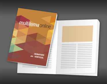 Agrafado A4 Vertical - mesmo papel